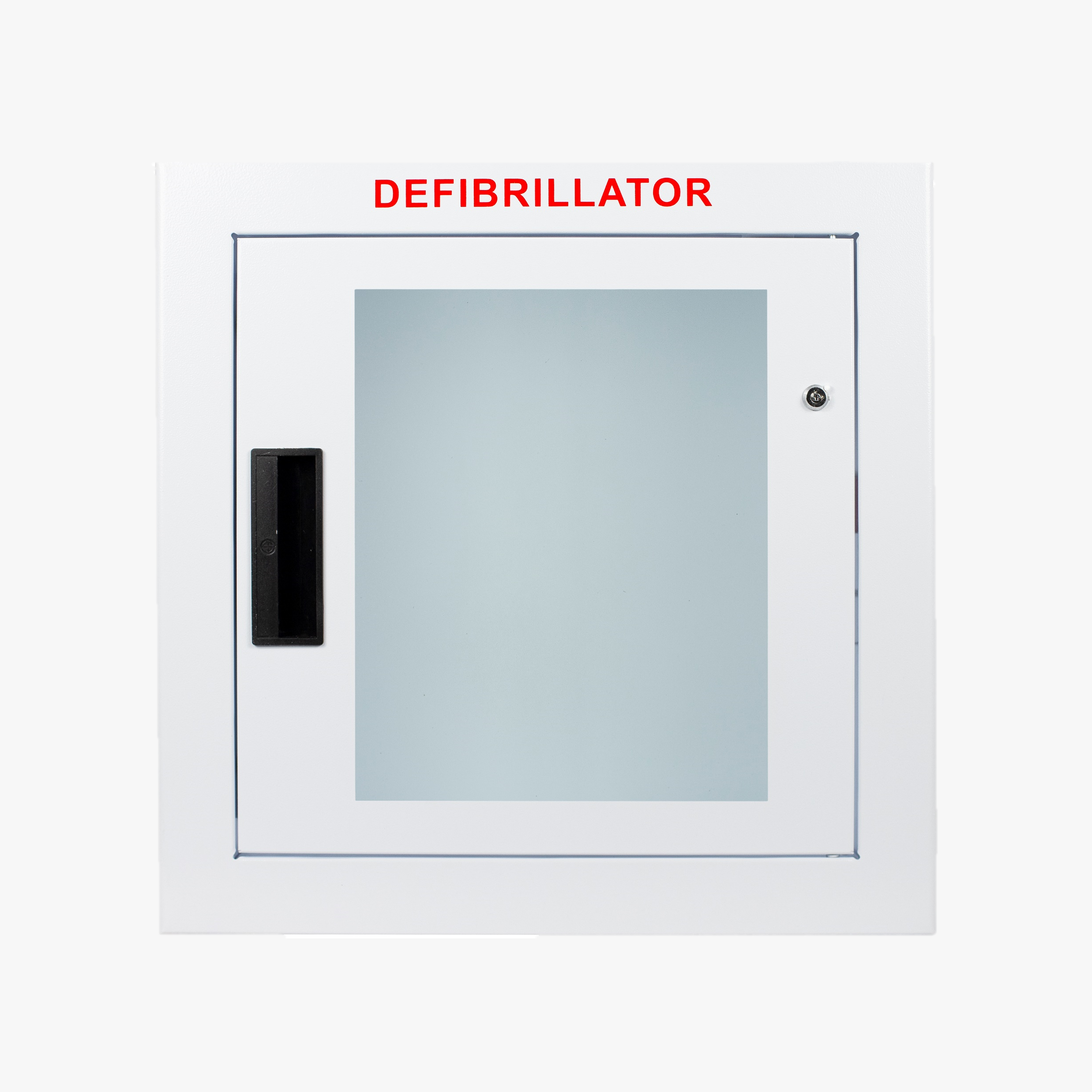 AED Cabinet, Semi-Recessed